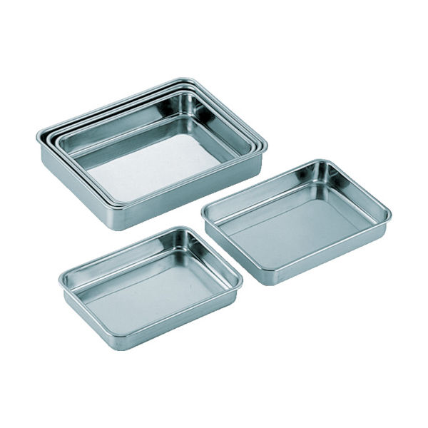 ステンレス浅型組バット