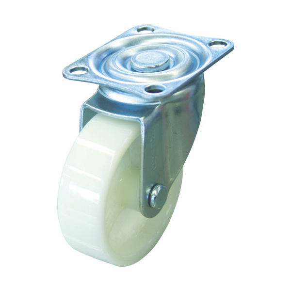トラスコ中山 TRUSCO ルートバン用 自在キャスターφ75ナイロン車 TYJ-75N 1個 389-9560（直送品）
