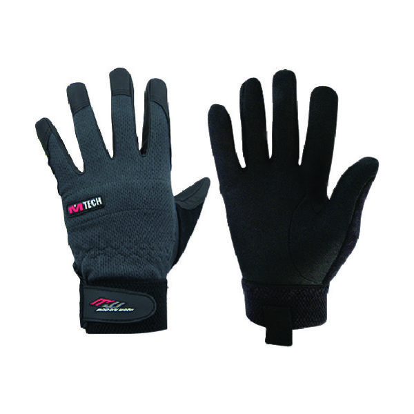 ミタニコーポレーション ミタニ 合皮手袋 エムテック Sサイズ 209140 1双 387-7868（直送品）