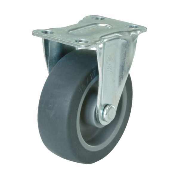 プレート式キャスター Gシリーズ （エラストマー車） 固定 _2