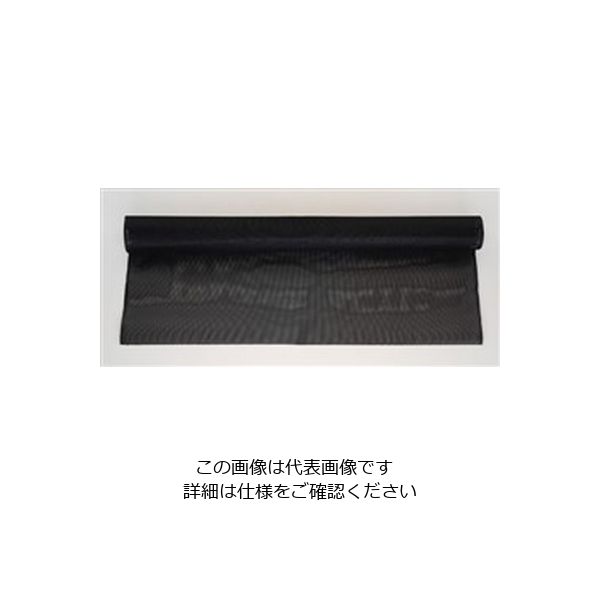 エスコ（esco） 0.92x10.0m ナイロンメッシュ（黒） 1枚 EA952AE-2（直送品）