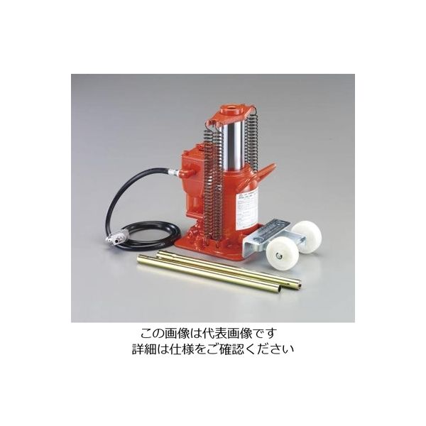 エスコ 25ton/230ー455mm トラックジャッキ(エアー式) EA993LN-25 1台（直送品） 60,621円