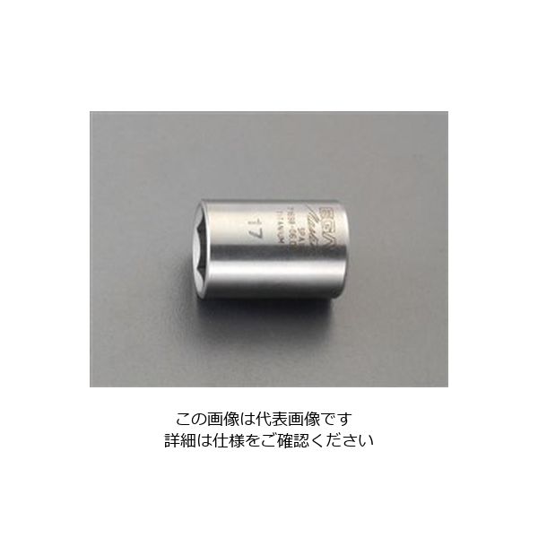 エスコ（esco） 3/8”DRx12mm ソケット（チタン合金製） 1個 EA618TA-12（直送品）