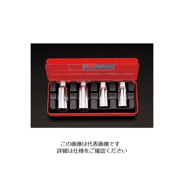 エスコ 1/2”DR スタッドプーラーセット EA618CZ-2 1組（直送品）