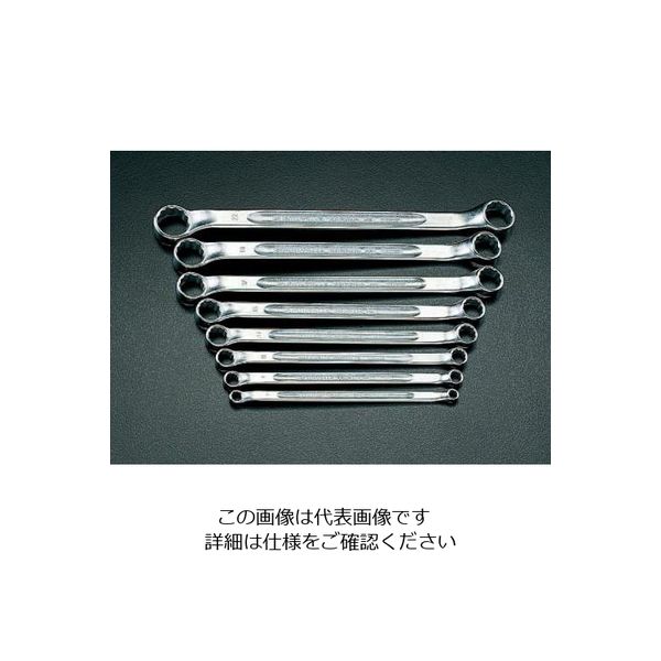 エスコ ESCO 8本組/ 6-22mm 両口めがねレンチ EA612TA-3 JP店 