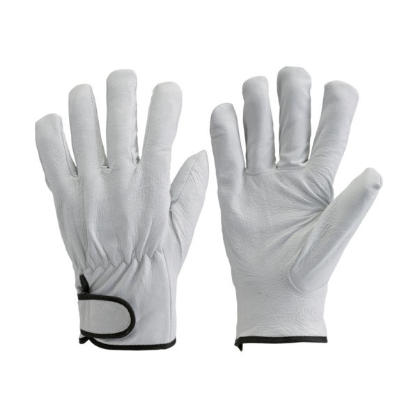 まとめ) TRUSCO 革手袋用インナー手袋 Lサイズ 綿100 TKIN-L 1双