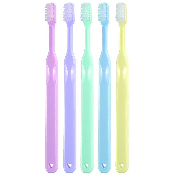 ストリックスデザイン 歯科用歯ブラシ やわらかめ 5色アソート 1袋（20 