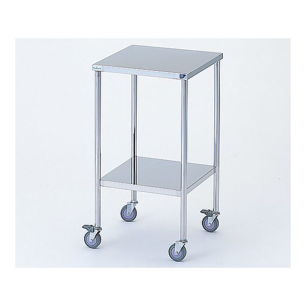 アズワン スクエアワゴン 引出し無し 435×435×800mm SQ-B 1台 8-8654-02（直送品）