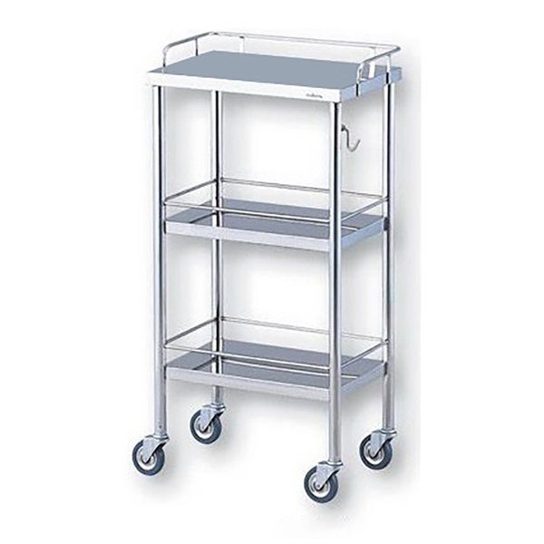 アズワン カラフルミニワゴン シルバー 0-1513-01 1台（直送品）