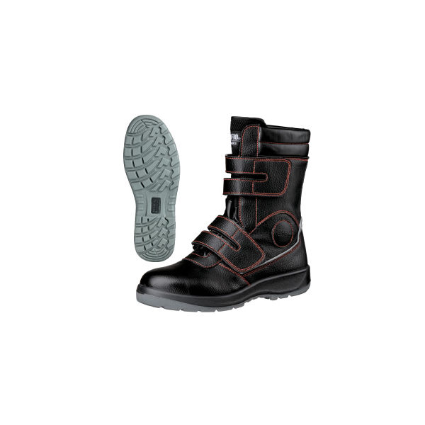 ミドリ安全 JSAA認定 作業靴 長編上 ブーツ DSF35 28.0cm ブラック 2125080315 1足（直送品）