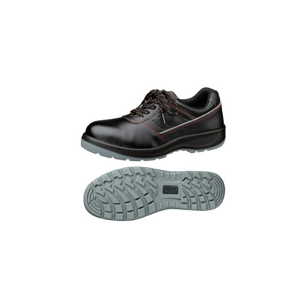 ミドリ安全 JSAA認定 作業靴 短靴 DSF01 24.0cm ブラック 2125080007 1足（直送品）