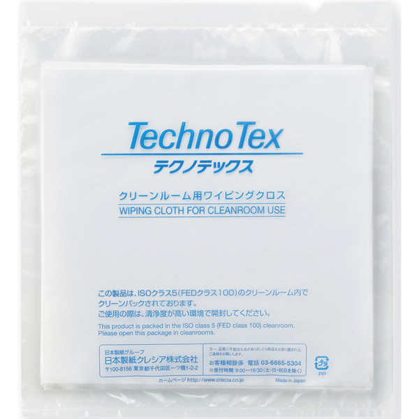 テクノテックス　23×23cm　不織布ウエス　1箱（10パック入）　63160　日本製紙クレシア　（取寄品）