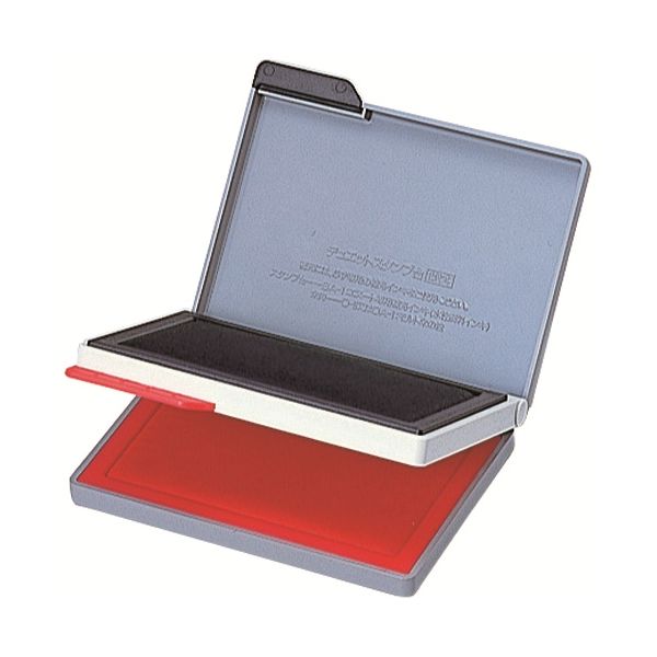 シヤチハタ スタンプ台 黒/朱肉 HFW-2MEC 1個（直送品）