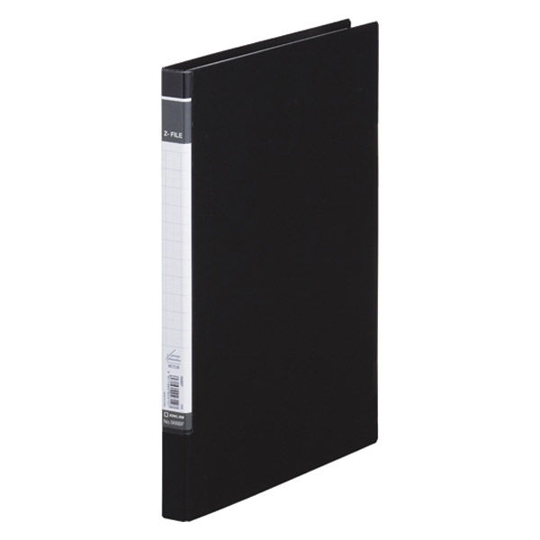キングジム 貼り表紙ZファイルBF 568BF A4S 黒 568BFクロ 1冊（直送品）