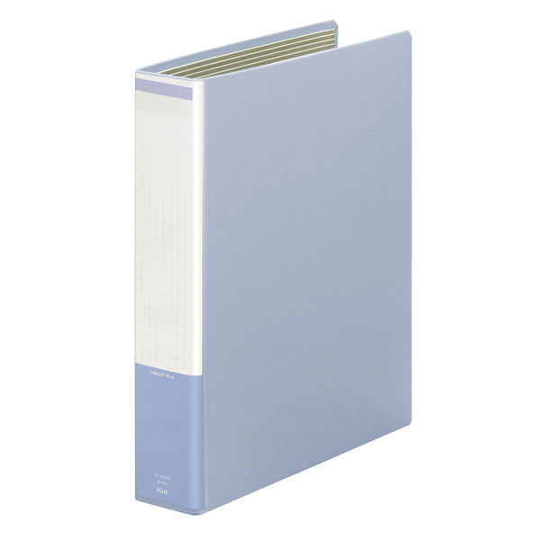 プラス　4バルキーファイル　ＦＬー004ＦＢ　Ａ4Ｓ　40ｍｍ　青　　FL-004FB BL　1冊　　（直送品）