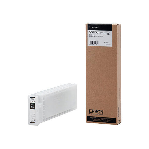 エプソン（EPSON） 純正インク SC1BK70 フォトブラック SC1シリーズ 1