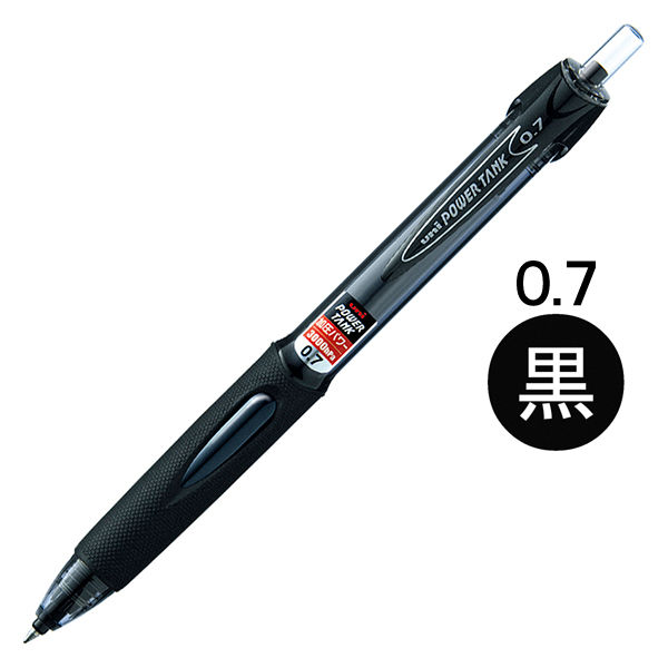 三菱鉛筆 【新品】(まとめ) 三菱鉛筆 油性加圧ボールペン パワータンク スタンダード 0.7mm 青 SN200PT07.33 1本 【×30セット】