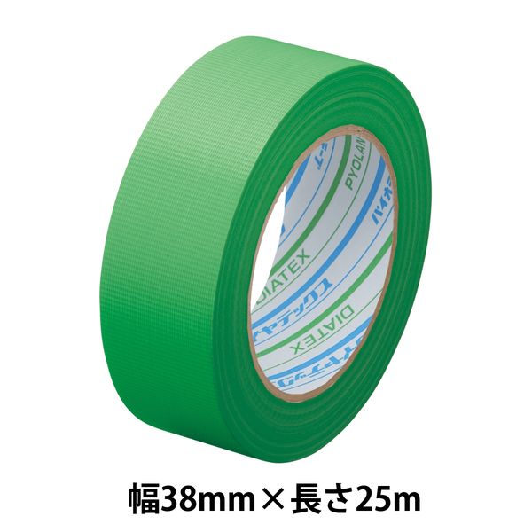 【養生テープ】ダイヤテックス パイオランテープ Y-09-GR 塗装・建築養生用 グリーン 幅38mm×長さ25m 1巻