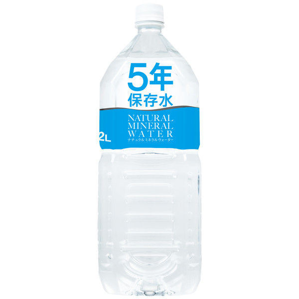 保存水】 日本ミネラルウォーター 保存水2L 653253 1箱（6本入 