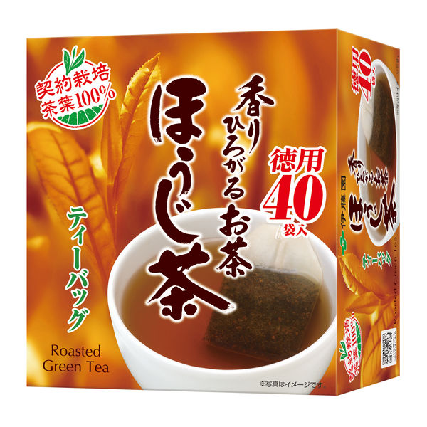 伊藤園 香りひろがるお茶 ほうじ茶ティーバッグ 1個（40バッグ入