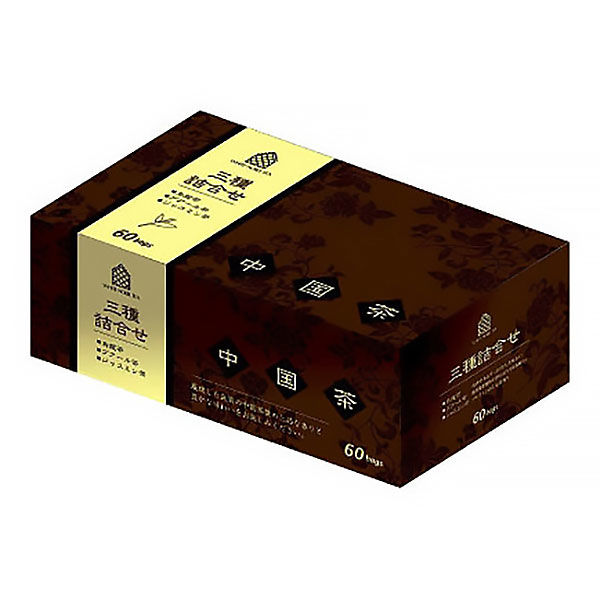 三井農林　ホワイトノーブル　中国茶三種詰合せ　1箱（60バッグ入）