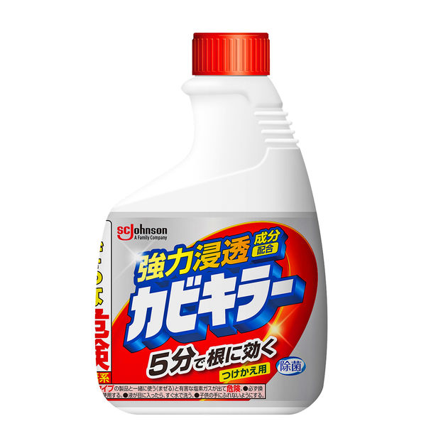 カビキラー カビ取り 付け替え用 400g 1個 カビ取り用洗浄剤 カビ除去スプレー お風呂掃除 ジョンソン