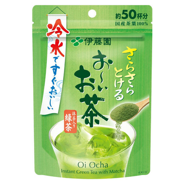 【水出し可】伊藤園 おーいお茶 抹茶入り緑茶 粉末 1袋（40g）