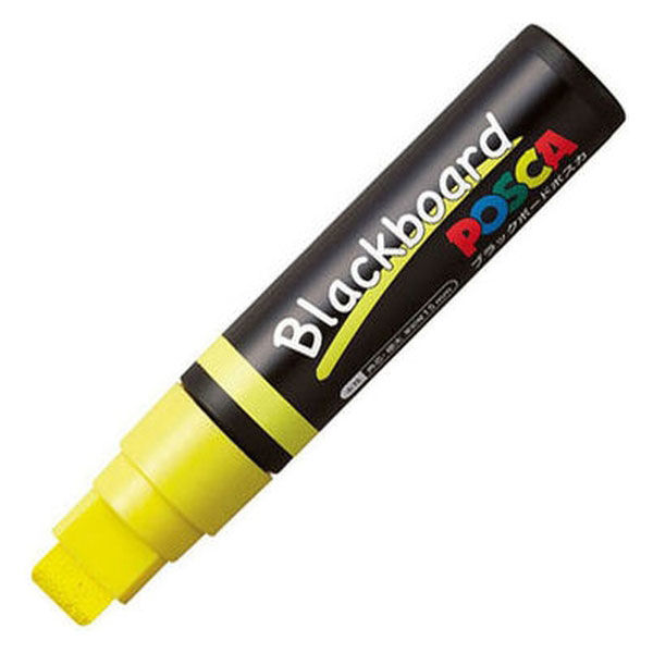 三菱鉛筆 ブラックボードポスカ 極太 黄色 PCE50017K1P.2 uni（ユニ 