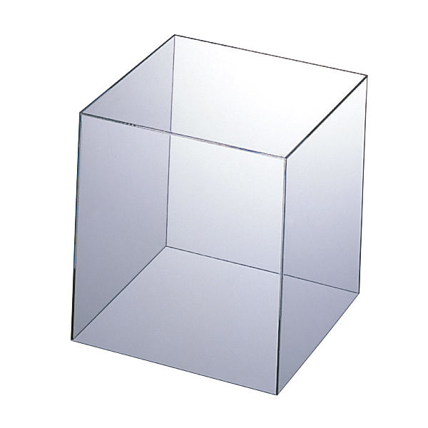 アスクル　アクリル製　キューブ型ディスプレイ　20cm角　1セット（5個：1個×5）　アスクル　オリジナル