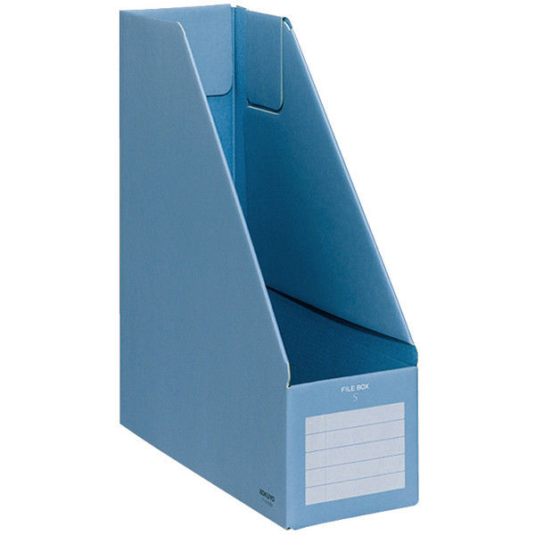 コクヨ　ファイルボックスS　A4タテ　背幅102mm　青　フ-E450B