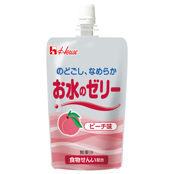 ハウス食品　お水のゼリー　ピーチ味　85023