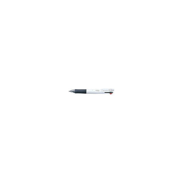 ゼブラ クリップオンG ボールペン 白軸 4色 0.7mm B4A3-W（直送品）