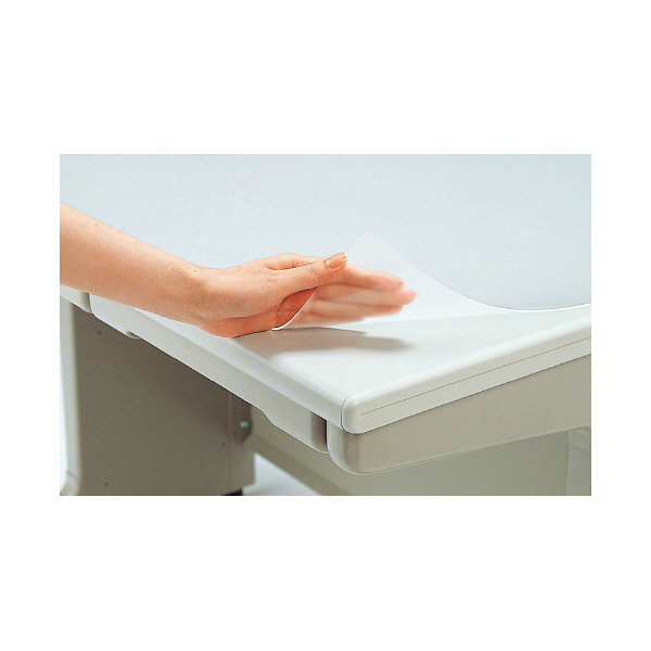 プラス　再生クリーンデスクマット　透明　DM-007S　（直送品）