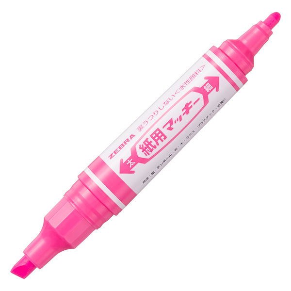 紙用マッキー 太字/細字 詰め替えタイプ ピンク WYT5-P 水性ペン