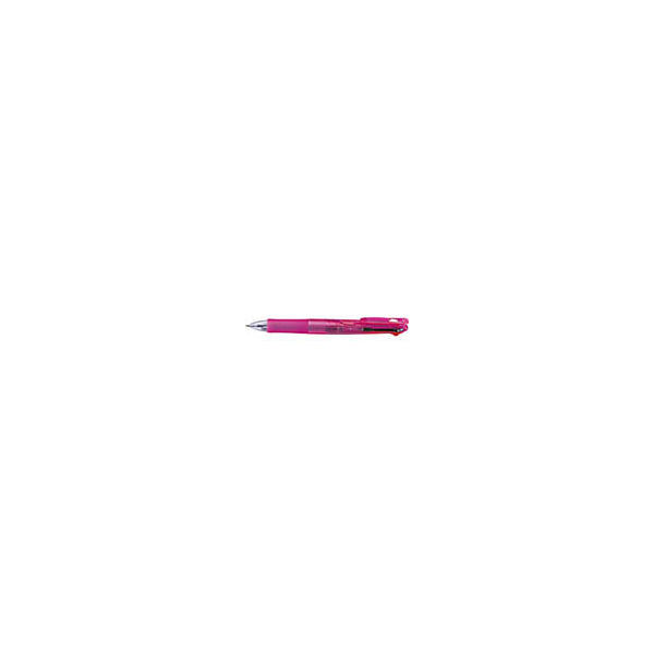 ゼブラ クリップオンG ボールペン 桃軸 4色 0.7mm B4A3-P（直送品）
