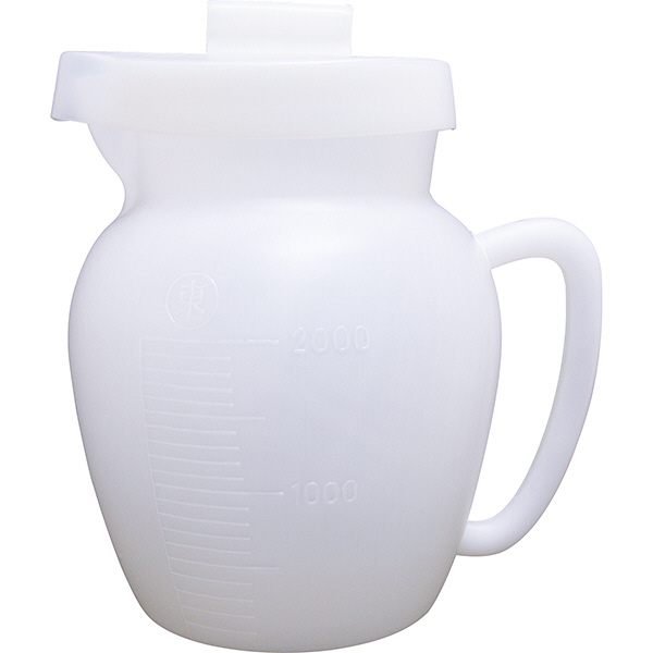 プラスチック蓄尿瓶（半透明・PE製）　70797000　松吉医科器械