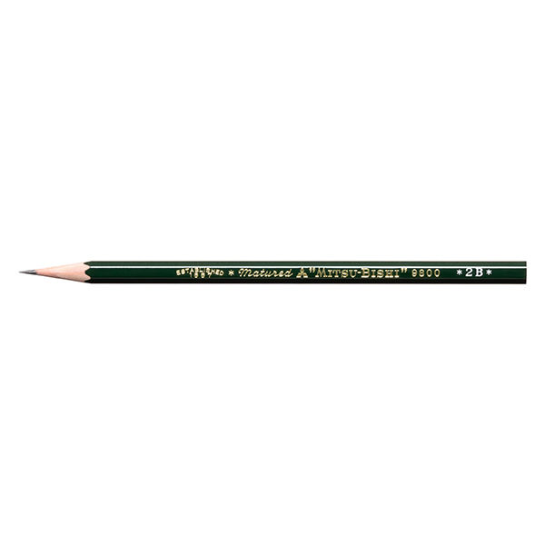 三菱鉛筆(uni) 事務用鉛筆 2B K98002B 1箱（12本入）