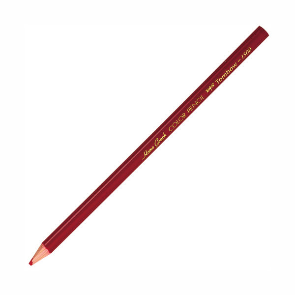 トンボ鉛筆　色鉛筆　単色　赤　1500-25　1箱（12本入）