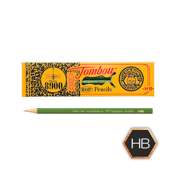 トンボ鉛筆 鉛筆 HB 12本 8900-HB - 画材
