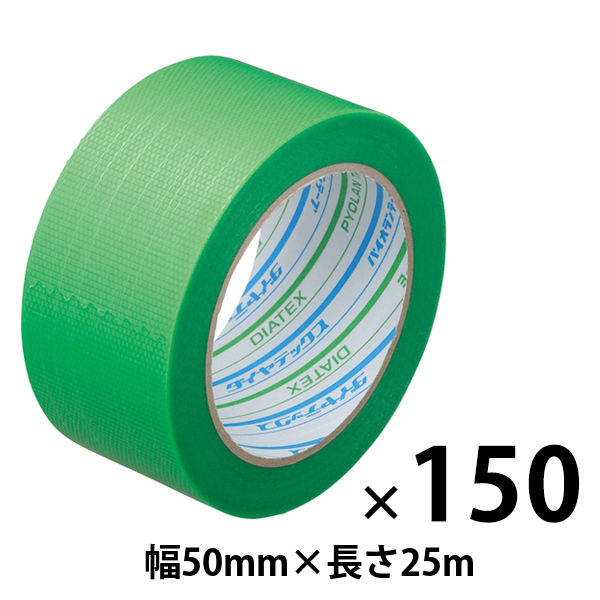 パイオラン 養生テープ 50mm×25m グリーン 30個組 Y-09-GR ダイヤテック