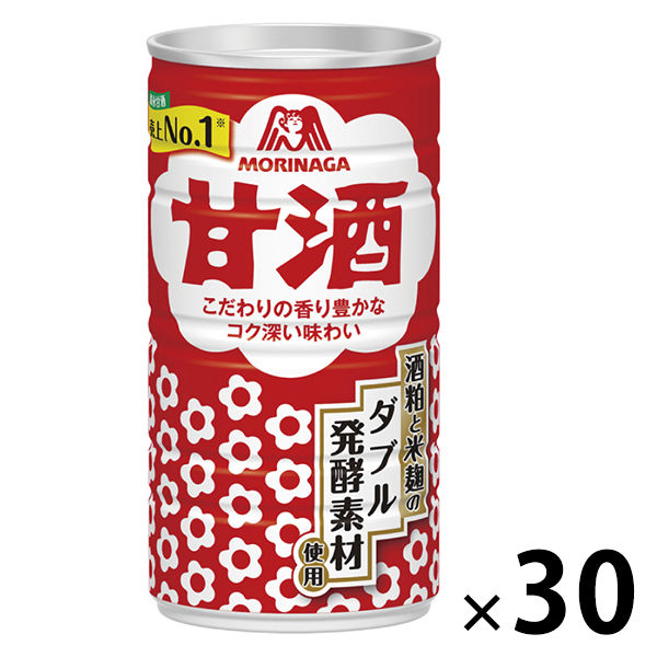 森永製菓 甘酒ドリンク 190g 1箱（30缶入）