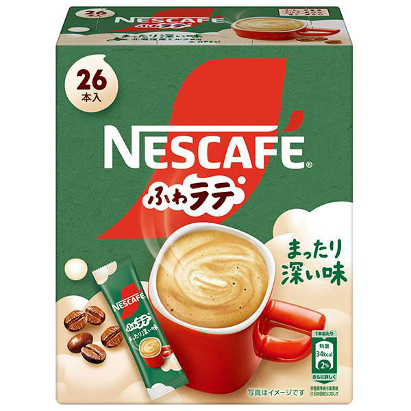 【スティックコーヒー】ネスレ日本 ネスカフェ エクセラ ふわラテ まったり深い味 1箱（26本入）