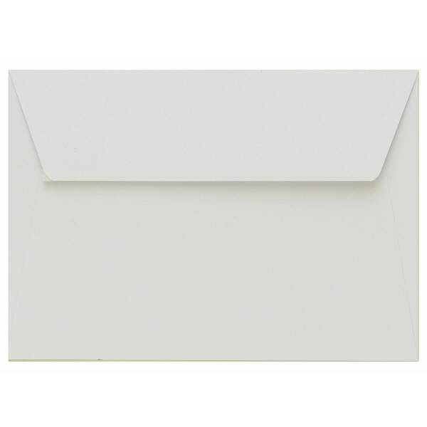 ポレン封筒　洋2 ホワイト　テープ付 100枚（20枚×5袋） クレールフォンテーヌ