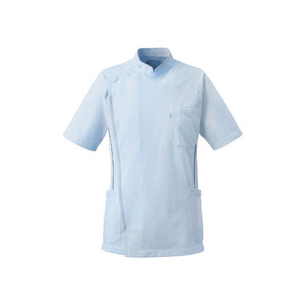 ミズノ ユナイト ケーシージャケット（男性用） サックス 3L MZ-0049 医療白衣 1枚（取寄品）