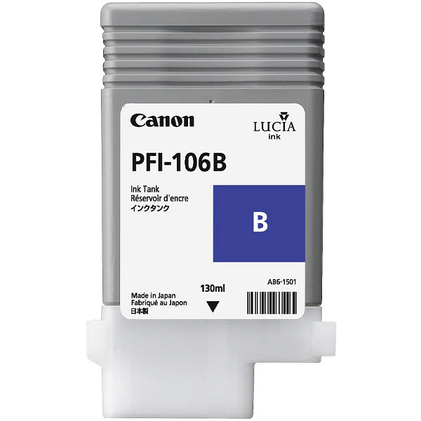 キヤノン（Canon） 純正インク PFI-106B ブルー 6629B001 1個（取寄品）