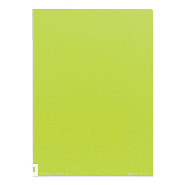 コクヨ（KOKUYO） クリヤーホルダー＜カラーズ＞A4 フ-C750-1 1袋（5冊入）（直送品）