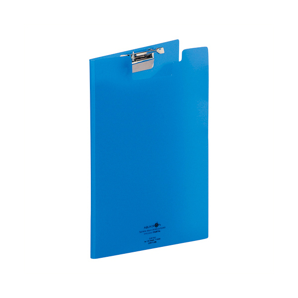 リヒトラブ　クリップファイル　青　F5035-8　１袋（３冊入）　（直送品）