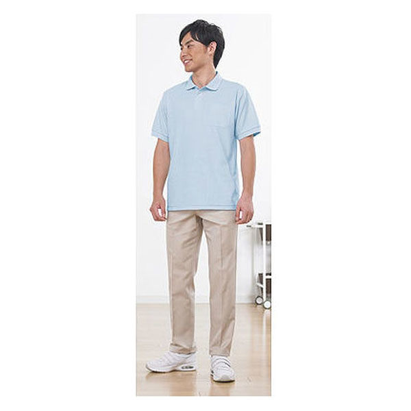 AITOZ（アイトス） ポロシャツ（男女兼用） サックス L AZ7615-007