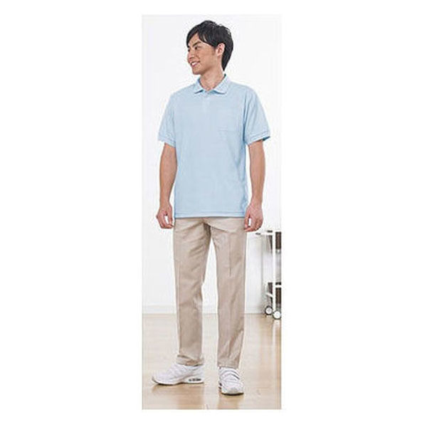 AITOZ（アイトス） ポロシャツ（男女兼用） サックス M AZ7615-007