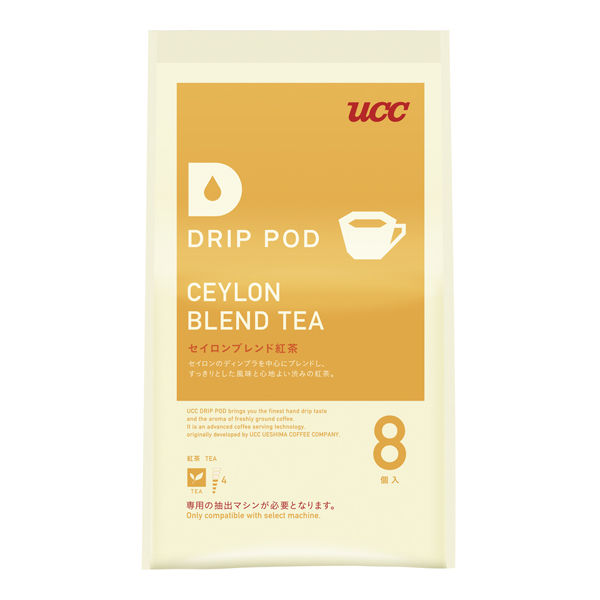 UCC上島珈琲 DRIPPOD（ドリップポッド）セイロンブレンド紅茶 1パック（8個入）